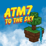 Logo of All the Mods 7 – To the Sky – atm7sky modpack for Minecraft