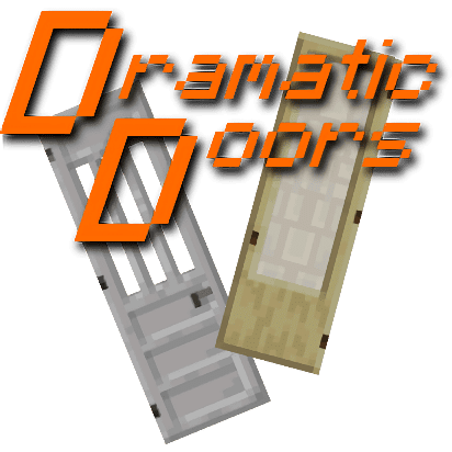 Logo of Dramatic Doors mod for Minecraft