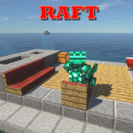 Logo of Raft modpack for Minecraft