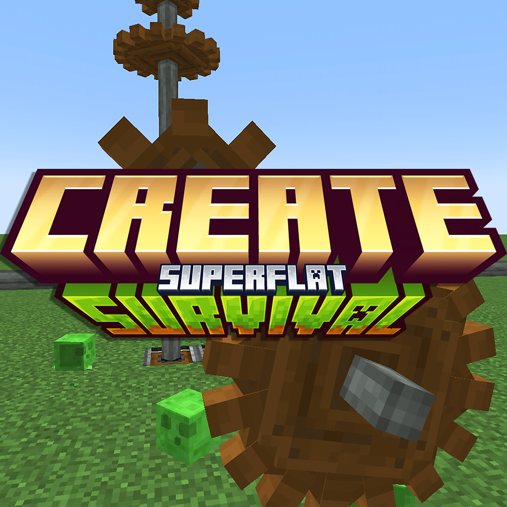 Logo of Create: Superflat Survival modpack for Minecraft