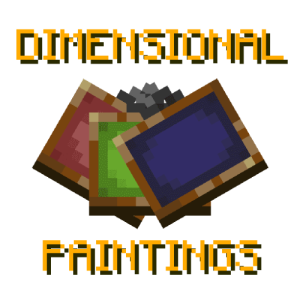Logo of Dimensional Paintings mod for Minecraft