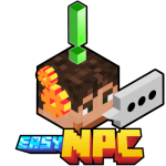 Logo of Easy NPC mod for Minecraft