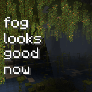 Logo of Fog Looks Good Now mod for Minecraft