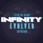 Logo of FTB Infinity Evolved Skyblock modpack for Minecraft