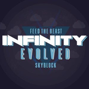 Logo of FTB Infinity Evolved Skyblock modpack for Minecraft