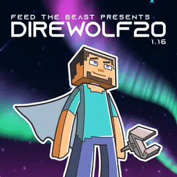 Logo of FTB Presents Direwolf20 1.16 modpack for Minecraft