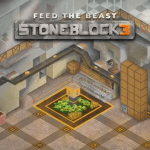 Logo of FTB StoneBlock 3 modpack for Minecraft