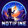 Logo of NotiFine modpack for Minecraft