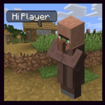 Logo of Villagers Speech Bubbles mod for Minecraft