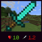 Logo of Weapon Damage and Coldown Modifier mod for Minecraft