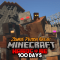 Logo of Zombie Prison Break – Modpack by ShadowMech (100 Days Challenge) modpack for Minecraft