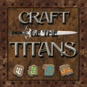 Logo of Craft Of The Titans modpack for Minecraft