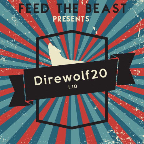 Logo of FTB Presents Direwolf20 1.10 modpack for Minecraft