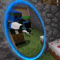 Logo of Portal Gun mod for Minecraft