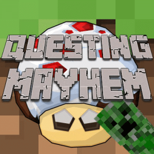 Logo of Questing Mayhem modpack for Minecraft