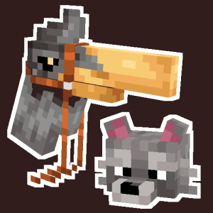 Logo of Tameable Beasts mod for Minecraft