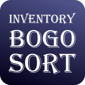 Logo of Inventory Bogo Sorter mod for Minecraft