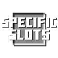 Logo of Specific Slots mod for Minecraft