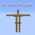 Logo of Armor Poser mod for Minecraft