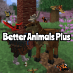 Logo of Better Animals Plus mod for Minecraft