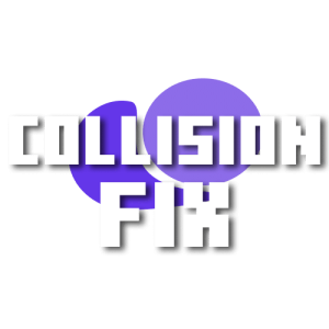 Logo of Collision Fix mod for Minecraft