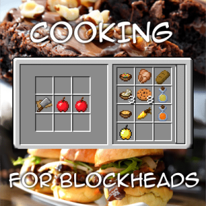 Logo of Cooking for Blockheads mod for Minecraft
