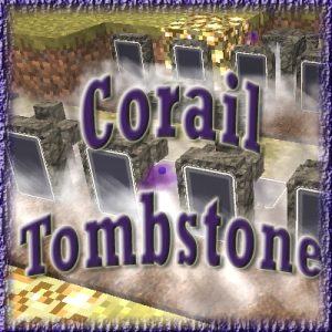 Logo of Corail Tombstone mod for Minecraft