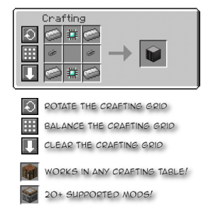 Logo of Crafting Tweaks mod for Minecraft