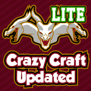 Logo of Crazy Craft Updated Lite modpack for Minecraft