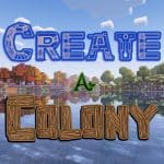 Logo of Create a Colony – MineColonies / Create / MCA modpack for Minecraft