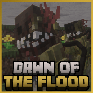Logo of Dawn of the Flood – “Rising Tides” mod for Minecraft