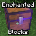 Logo of Enchantable Blocks mod for Minecraft