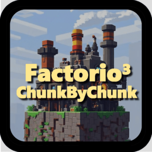 Logo of Factorio 3: ChunkByChunk (OxMODPACK) modpack for Minecraft