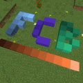 Logo of Flat Colored Blocks – For Forge mod for Minecraft