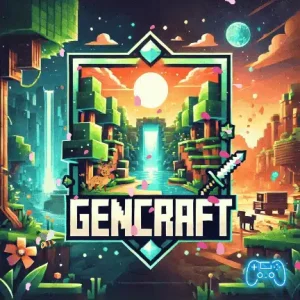 Logo of GenCraft – Forge your world, Create your destiny! modpack for Minecraft