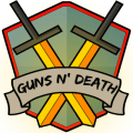 Logo of Guns N Death modpack for Minecraft