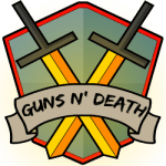 Logo of Guns N Death modpack for Minecraft