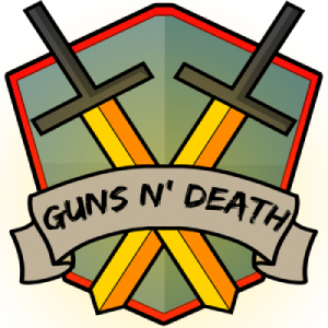Logo of Guns N Death modpack for Minecraft