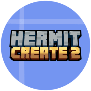Logo of HermitCreate 2 modpack for Minecraft