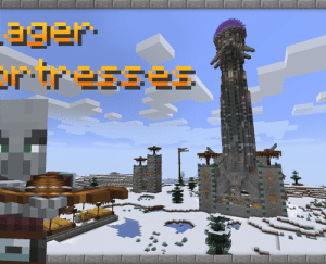 Logo of Illager Fortresses mod for Minecraft