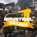 Logo of Industrial Village modpack for Minecraft