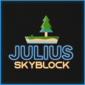Logo of Julius’ Skyblock modpack for Minecraft