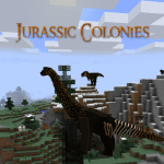 Logo of Jurassic Colonies modpack for Minecraft
