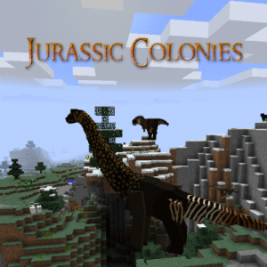 Logo of Jurassic Colonies modpack for Minecraft