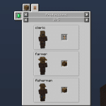 Logo of Just Enough Professions (JEP) mod for Minecraft