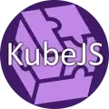Logo of KubeJS mod for Minecraft