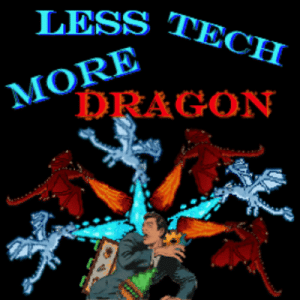 Logo of Less Tech More Dragon [RETIRED] modpack for Minecraft