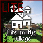 Logo of Life in the village LITE modpack for Minecraft