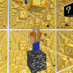 Logo of Lucky Block Sky Grid Challenge modpack for Minecraft