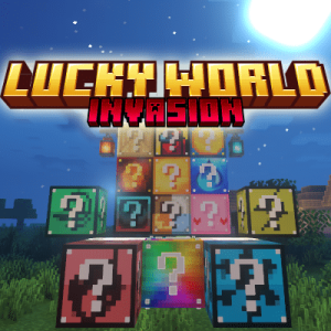Logo of Lucky World Invasion – Hardcore modpack for Minecraft